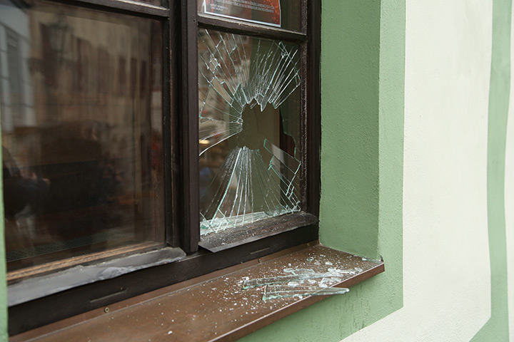 A2B Glass are able to board up broken windows while they are being repaired in New Addington.